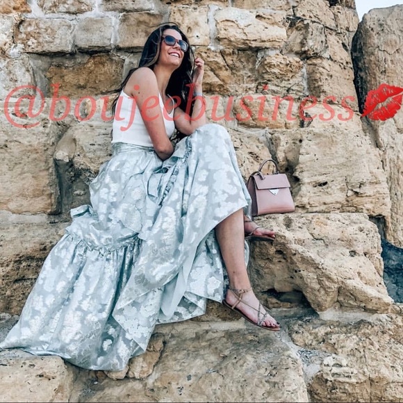 H&M Conscious Exclusive Collection Flounced Skirt - Picture 7 of 8